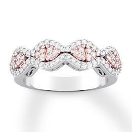 Previously Owned Diamond Anniversary Ring 3/8 carat tw 14K Two-Tone Gold