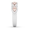 Thumbnail Image 3 of Previously Owned Diamond Anniversary Ring 3/8 carat tw 14K Two-Tone Gold