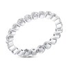 Thumbnail Image 4 of Previously Owned Diamond Eternity Ring 1 ct tw Round 14K White Gold