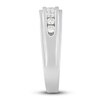 Thumbnail Image 2 of Previously Owned Men's Diamond Anniversary Band 1/2 ct tw Round 14K White Gold