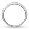 Thumbnail Image 2 of Previously Owned Men's Diamond Anniversary Band 1 ct tw Round 14K White Gold