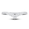 Thumbnail Image 3 of Previously Owned Diamond Contour Anniversary Band 1/8 ct tw 14K White Gold