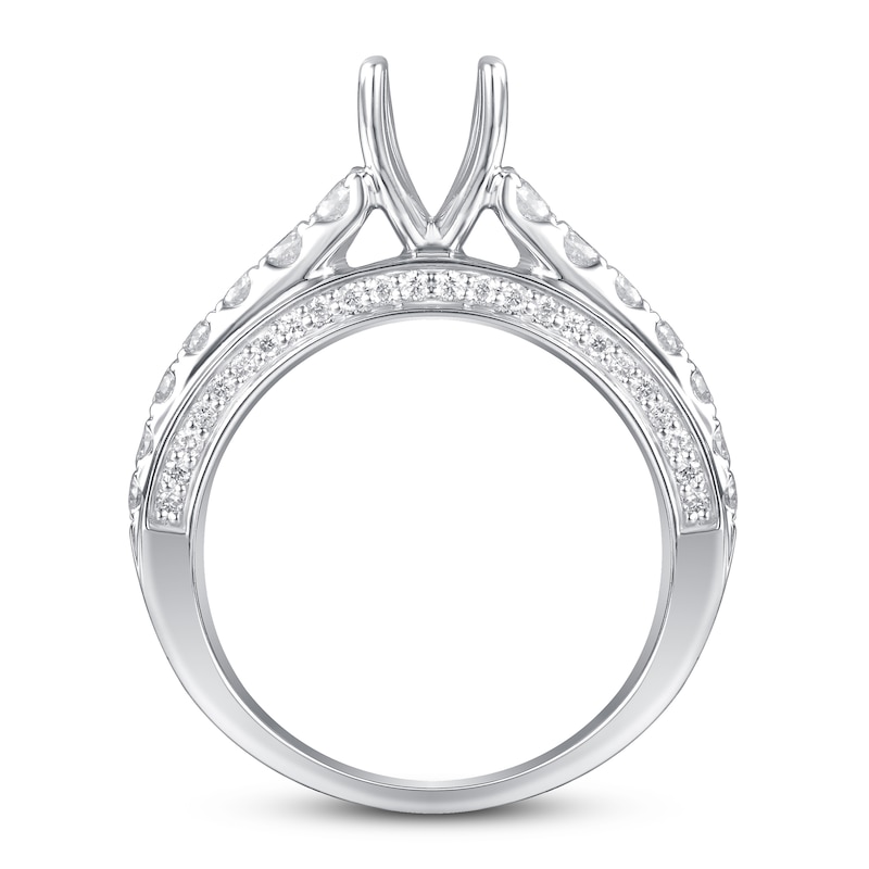 Main Image 2 of Previously Owned Diamond Engagement Ring Setting 1 1/4 ct tw Round 14K Gold