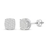 Thumbnail Image 1 of Previously Owned Men's Diamond Stud Earrings 1/3 ct tw Round 10K White Gold
