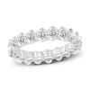 Thumbnail Image 1 of Previously Owned Diamond Eternity Band 4 ct tw Oval 14K White Gold