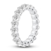 Thumbnail Image 2 of Previously Owned Diamond Eternity Band 4 ct tw Oval 14K White Gold