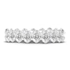 Thumbnail Image 3 of Previously Owned Diamond Eternity Band 4 ct tw Oval 14K White Gold