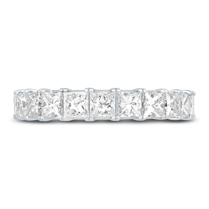 Main Image 3 of Previously Owned Diamond Anniversary Band 1-1/2 ct tw Princess 14K White Gold