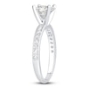 Thumbnail Image 2 of Previously Owned Diamond Engagement Ring 1 ct tw Princess 14K White Gold