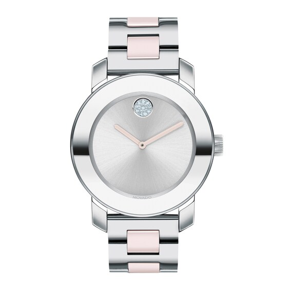 Previously Owned Movado Bold Womens Stainless Steel Watch 3600801