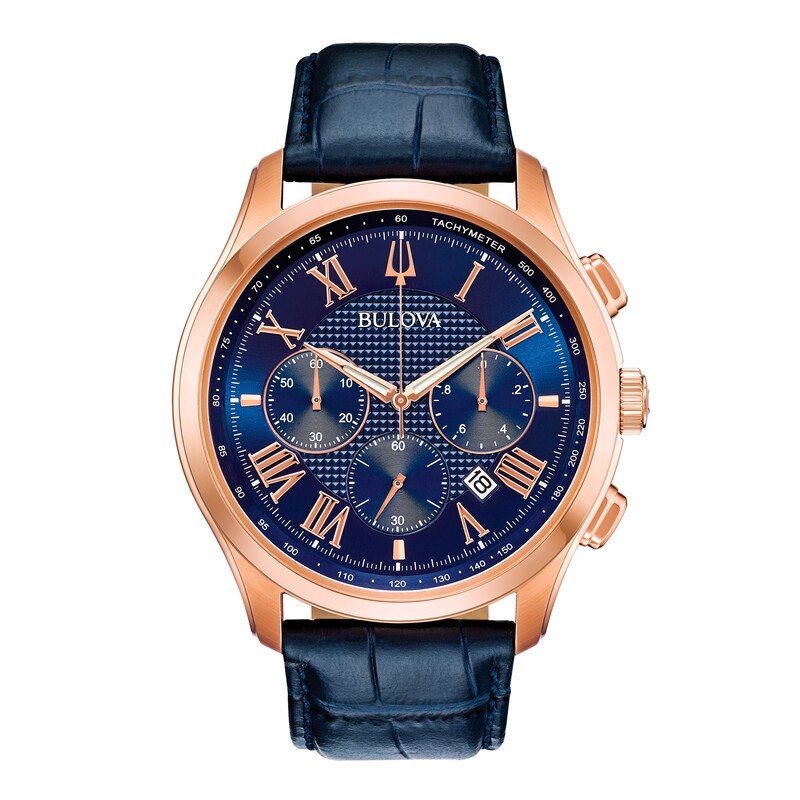 Main Image 1 of Previously Owned Bulova Men's Classic Wilton Chronograph Watch 97B170