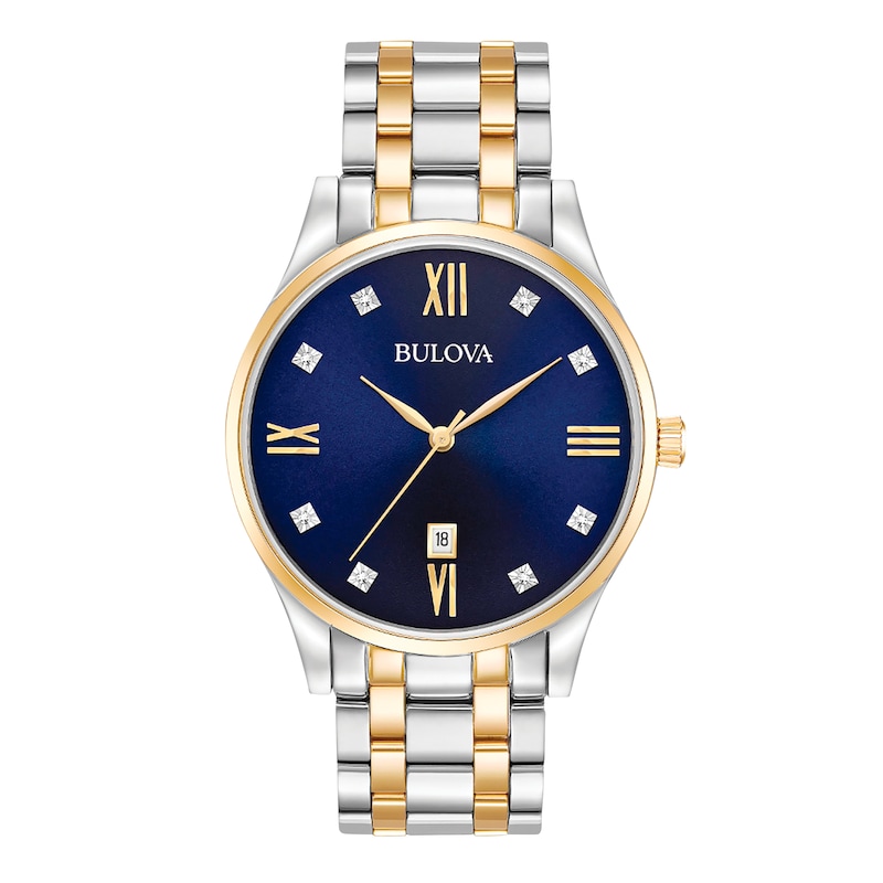 Main Image 1 of Previously Owned Bulova Men's Watch Diamonds Collection 98D130