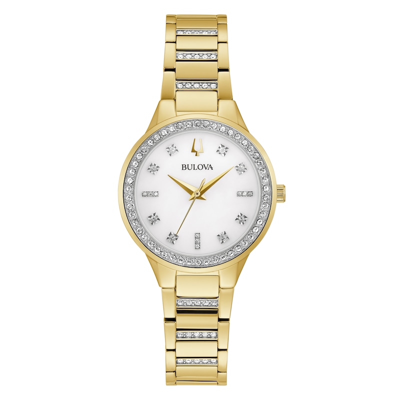 Main Image 2 of Previously Owned Bulova Crystal Women's Watch Boxed Set 98X129
