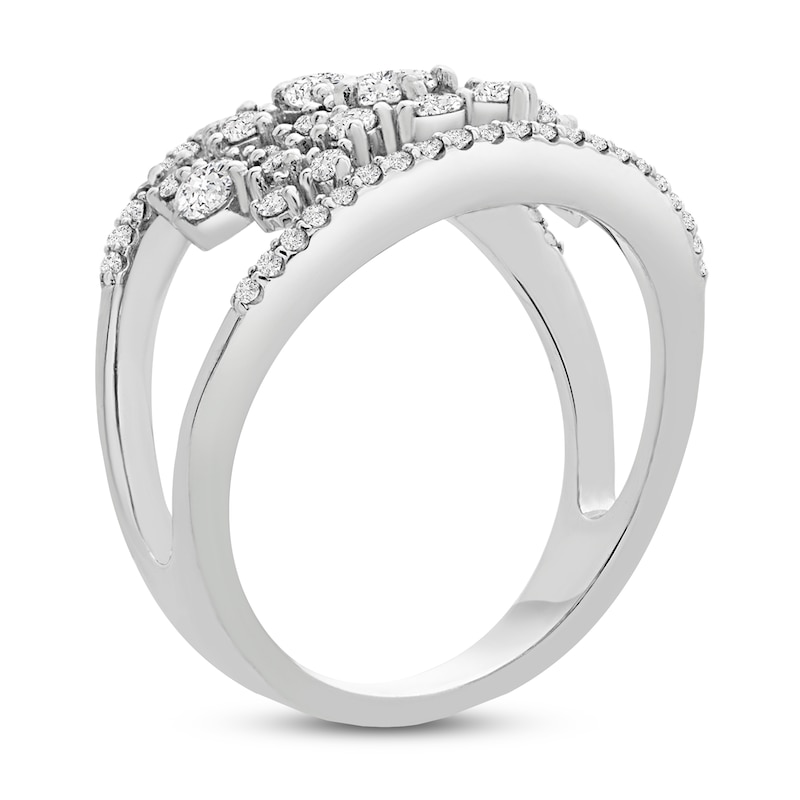 Main Image 2 of Previously Owned Diamond Ring 1 ct tw Round 14K White Gold