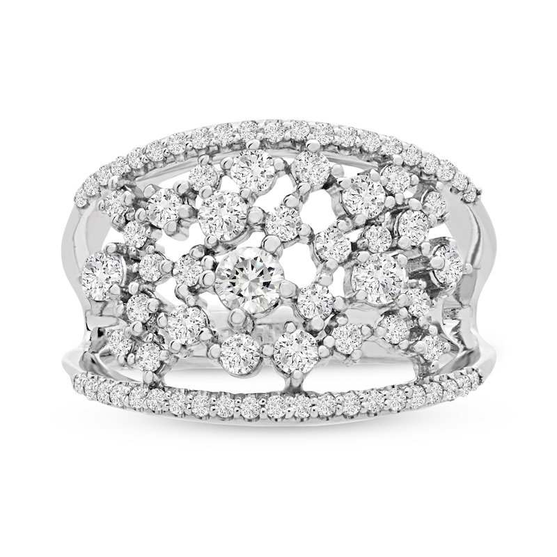 Main Image 3 of Previously Owned Diamond Ring 1 ct tw Round 14K White Gold