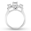 Thumbnail Image 2 of Previously Owned Diamond Engagement Ring 1-7/8 ct tw Emerald-cut 14K White Gold