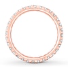 Thumbnail Image 2 of Previously Owned Diamond Eternity Band 1 ct tw Round-cut 14K Rose Gold