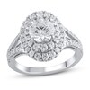 Thumbnail Image 1 of Previously Owned Lab-Grown Diamond Engagement Ring 2-3/8 ct tw Round 14K White Gold