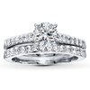 Thumbnail Image 3 of Previously Owned Diamond Bridal Setting 5/8 ct tw Round-cut 14K White Gold