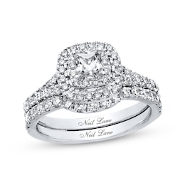 Previously Owned Neil Lane Bridal Set 1-1/3 ct tw Diamonds 14K White Gold