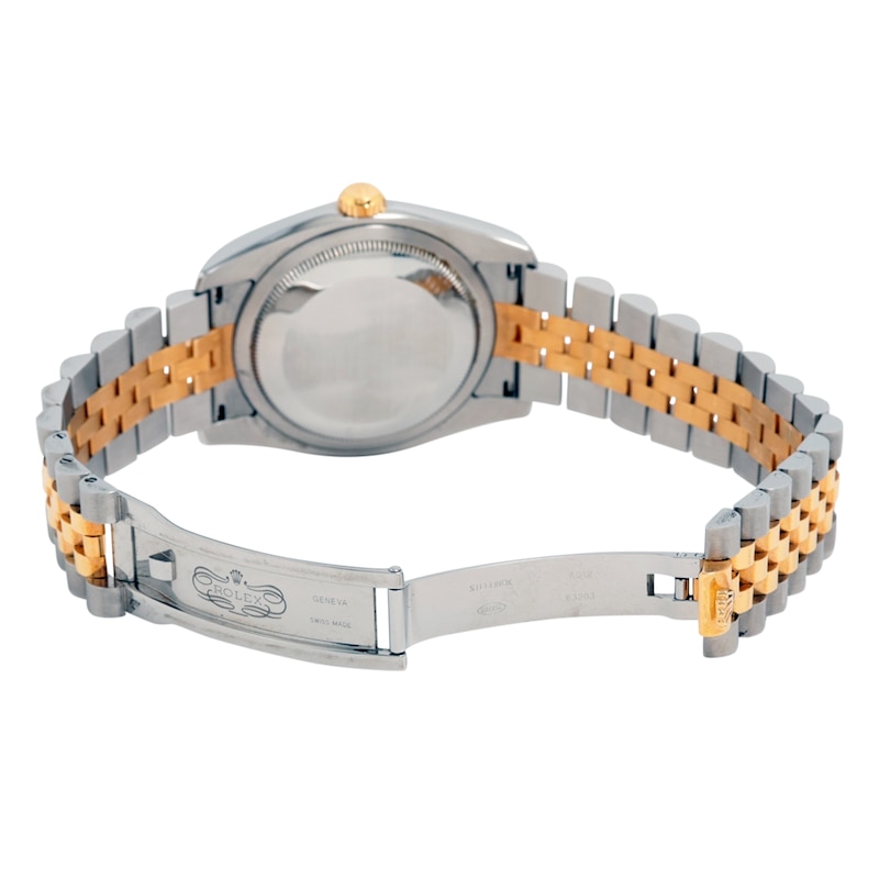 Main Image 2 of Previously Owned Men's Datejust 36 18K Yellow Gold & Stainless Steel Watch 51524849903 (Model: 116233)