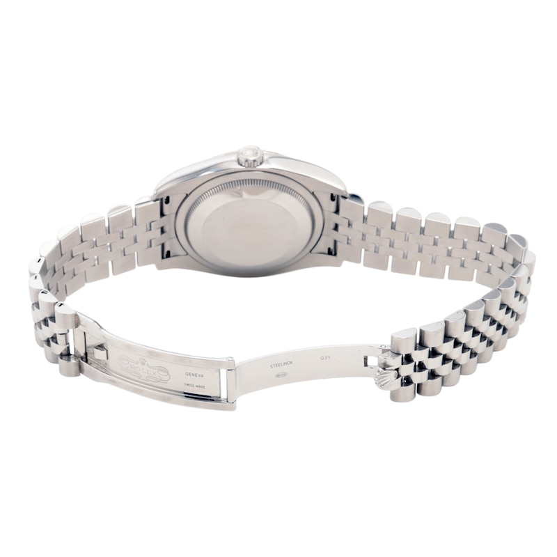 Main Image 2 of Previously Owned Men's Datejust 36 18K White Gold & Stainless Steel Watch 43024715335 (Model: 116234)