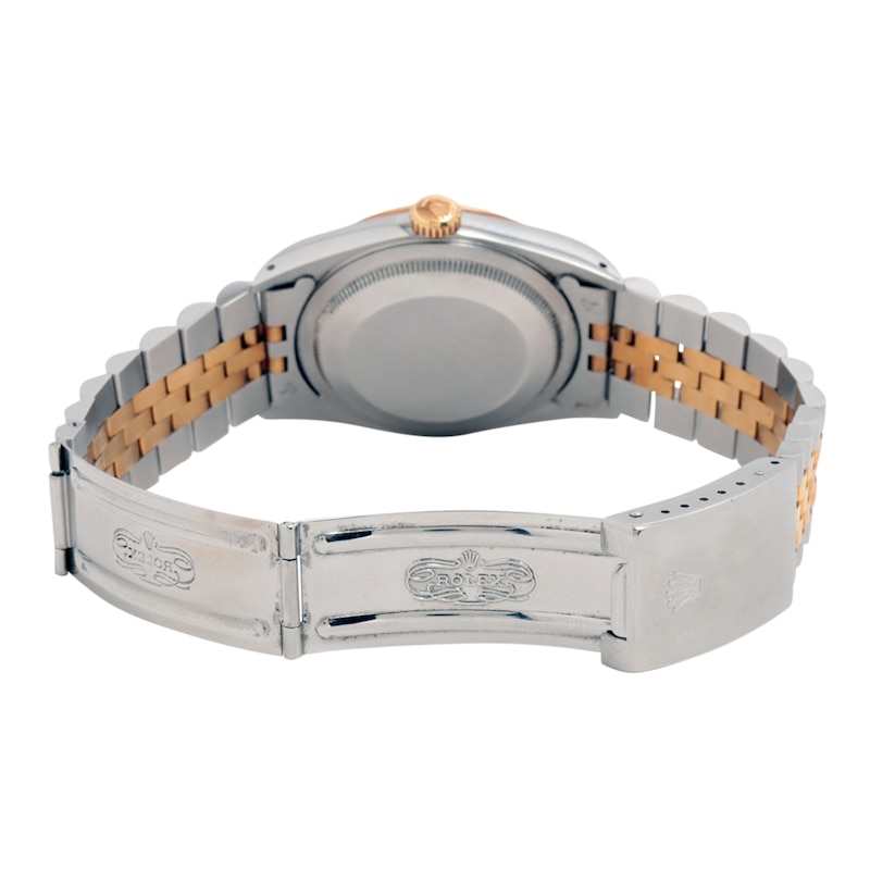 Main Image 2 of Previously Owned Men's Datejust 36 18K Yellow Gold & Stainless Steel Watch 52124477982 (Model: 16233)