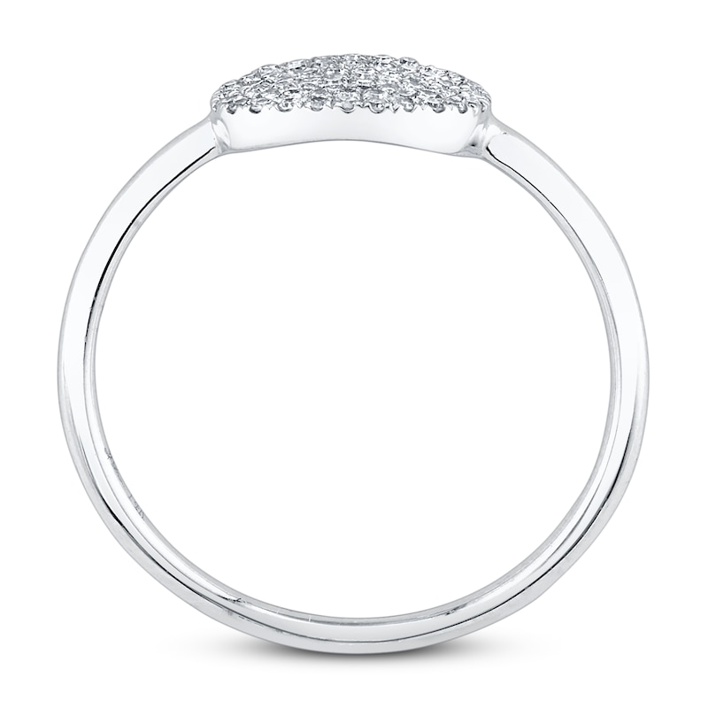 Main Image 2 of Previously Owned Shy Creation Ring 1/6 ct tw Diamonds 14K White Gold SC55001947