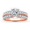 Thumbnail Image 3 of Previously Owned Diamond Engagement Ring Setting 3/4 ct tw Round 18K Rose Gold