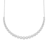 Thumbnail Image 1 of Previously Owned Diamond Necklace 3 ct tw Round 14K White Gold 18"