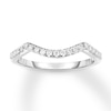 Thumbnail Image 1 of Previously Owned Diamond Wedding Band 1/5 carat tw Round 14K White Gold