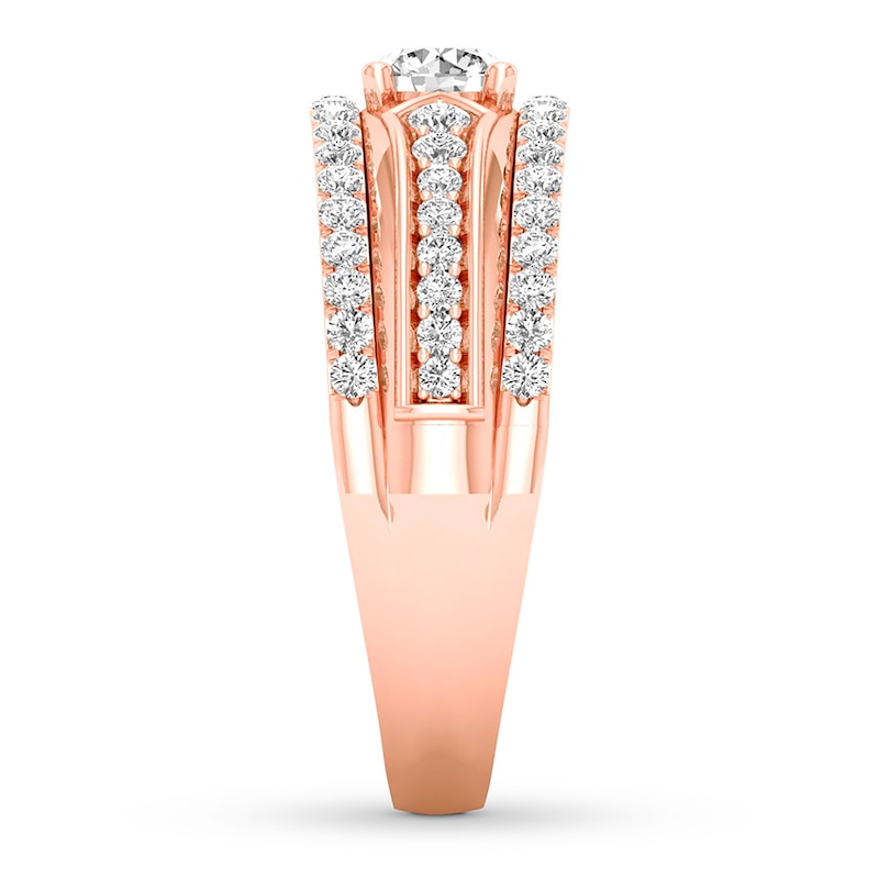 Main Image 3 of Previously Owned Diamond Anniversary Band 3/4 ct tw Round-cut 14K Rose Gold
