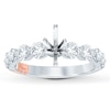 Thumbnail Image 1 of Previously Owned Pnina Tornai Diamond Engagement Ring Setting 1 ct tw Round 14K White Gold