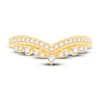Thumbnail Image 3 of Previously Owned Diamond Contour Anniversary Band 1/3 ct tw Round 14K Yellow Gold