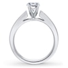 Thumbnail Image 2 of Previously Owned Diamond Engagement Ring Setting 1/2 ct tw Round 14K White Gold