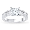 Thumbnail Image 3 of Previously Owned Diamond Engagement Ring Setting 1/2 ct tw Round 14K White Gold