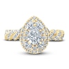 Thumbnail Image 3 of Previously Owned Pnina Tornai Diamond Engagement Ring 1-3/8 ct tw Pear/Round /Marquise 14K Yellow Gold