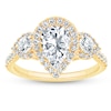 Thumbnail Image 3 of Previously Owned Diamond Engagement Ring Setting 3/4 ct tw Round 18K Yellow Gold