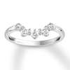 Thumbnail Image 1 of Previously Owned Diamond Enhancer Ring 1/4 ct tw Round-cut 14K White Gold