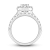 Thumbnail Image 3 of Previously Owned Diamond Bridal Set 1-7/8 ct tw Round 14K White Gold