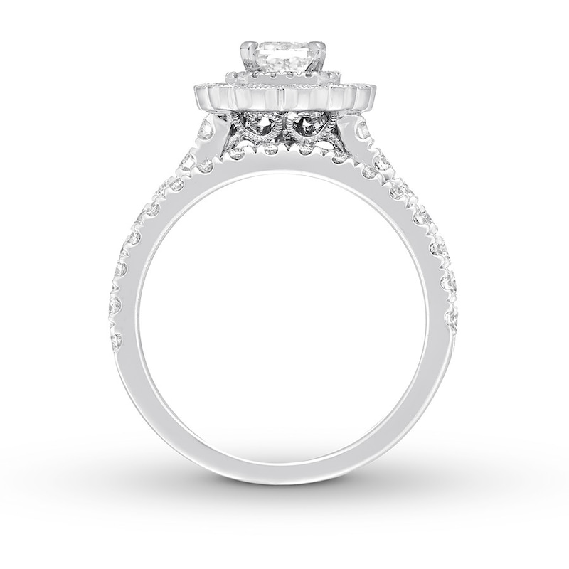 Main Image 2 of Previously Owned Neil Lane Bridal Set 1-7/8 ct tw Diamonds 14K White Gold