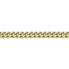 Thumbnail Image 5 of Men's Solid Cross Chain Necklace/Bracelet Set Gold Ion-Plated Stainless Steel