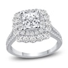 Diamond Engagement Ring 2-3/4 ct tw Cushion 14K White Gold