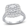 Thumbnail Image 1 of Diamond Engagement Ring 2-3/4 ct tw Cushion 14K White Gold