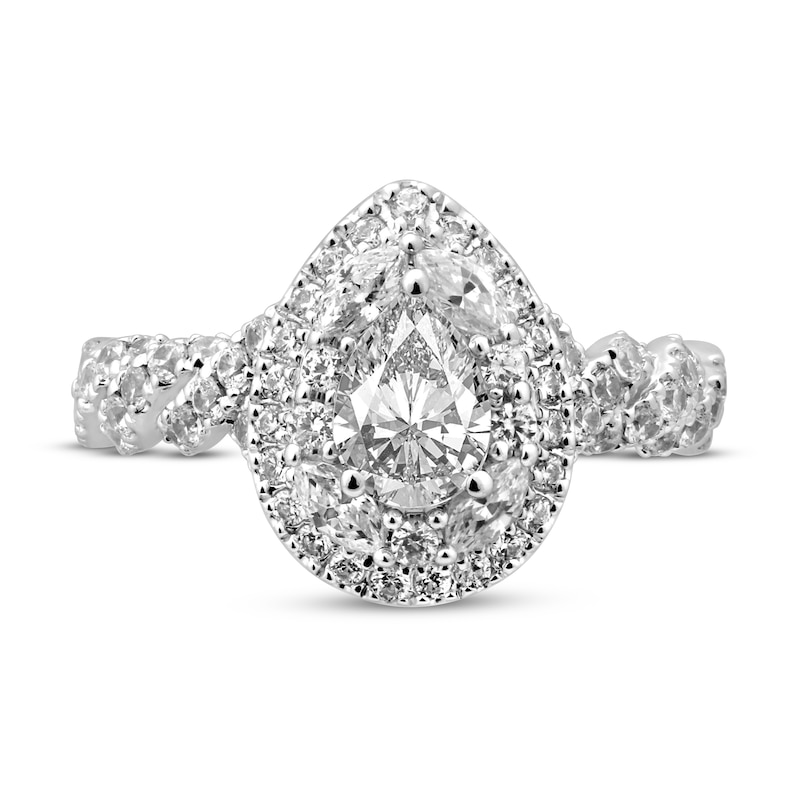 2.32 Carat Heart Shaped Natural Diamond Engagement Ring – Happy