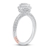 Thumbnail Image 1 of Pnina Tornai Simply Sophisticated Diamond Engagement Ring 1-3/8 ct tw Oval/Round 14K White Gold