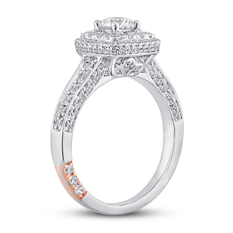 Main Image 2 of Pnina Tornai Definitely Yes Diamond Engagement Ring 1-1/4 ct tw Round 14K White Gold