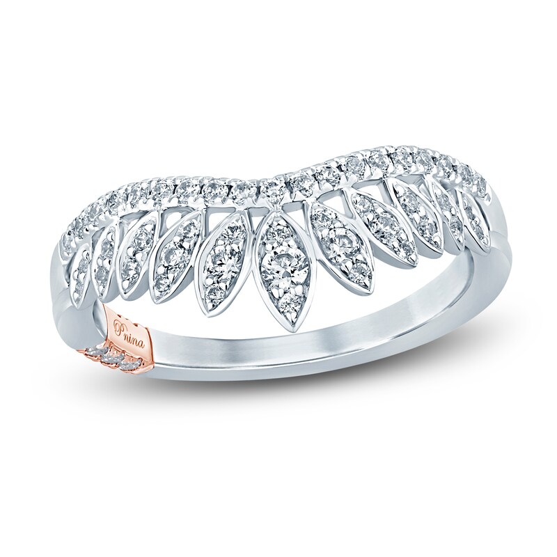 Main Image 1 of Pnina Tornai Diamond Contour Wedding Band 3/8 ct tw Round 14K White Gold
