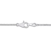 Thumbnail Image 2 of Diamond Cluster Necklace 1-1/10 ct tw Round 14K White Gold 16"