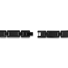 Thumbnail Image 3 of Men's Accent Bracelet Gold Ion-Plated Stainless Steel/Black Titanium 8.5"